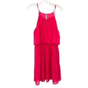 DNA Couture Pink Chiffon Dress NWOT